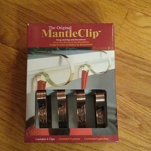 The original Mantleclip for stockings & decoration
